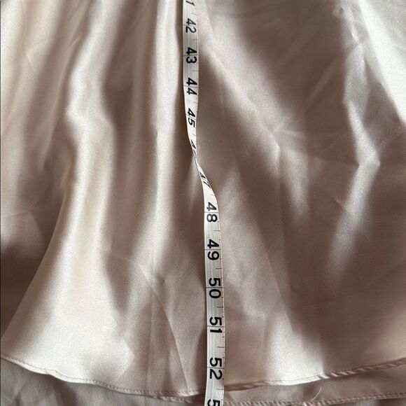 Watters Elegant Strapless Cream Evening Gown size 8 - Picture 10 of 10